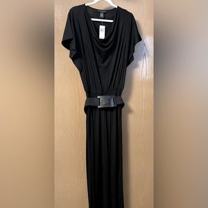 Grace Elements black jumpsuit size L